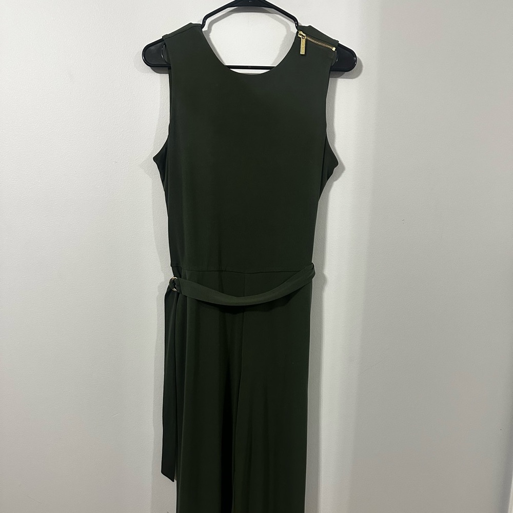 Michael Kors Jumpsuit Olive Green Medium